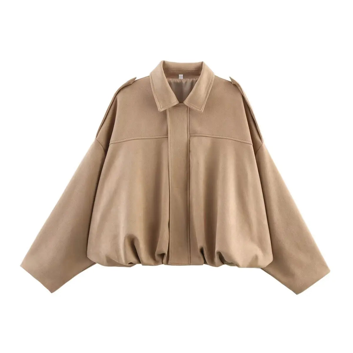 Veste Bomber en Daim Style Urbain