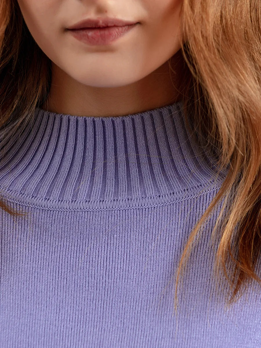Ensemble Pull Doux & Jupe Longue Fendue