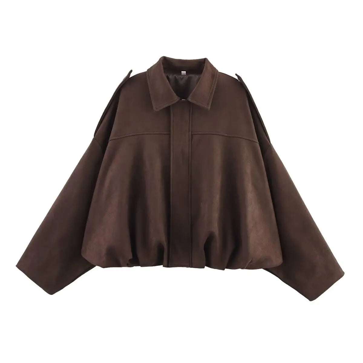 Veste Bomber en Daim Style Urbain