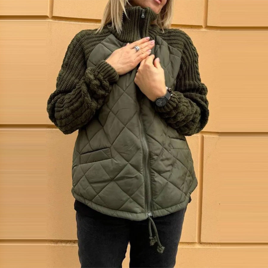 Veste d’Hiver à Col Montant