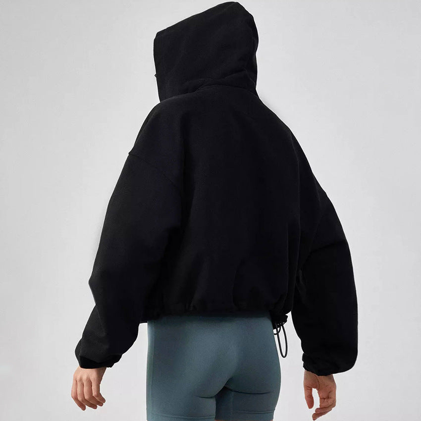 Sweatshirt à Capuche Zippé