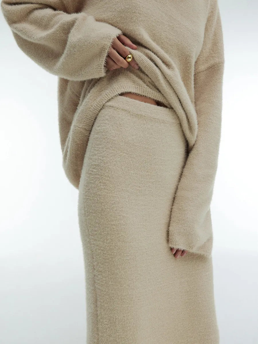Ensemble Pull & Jupe Wolfeel