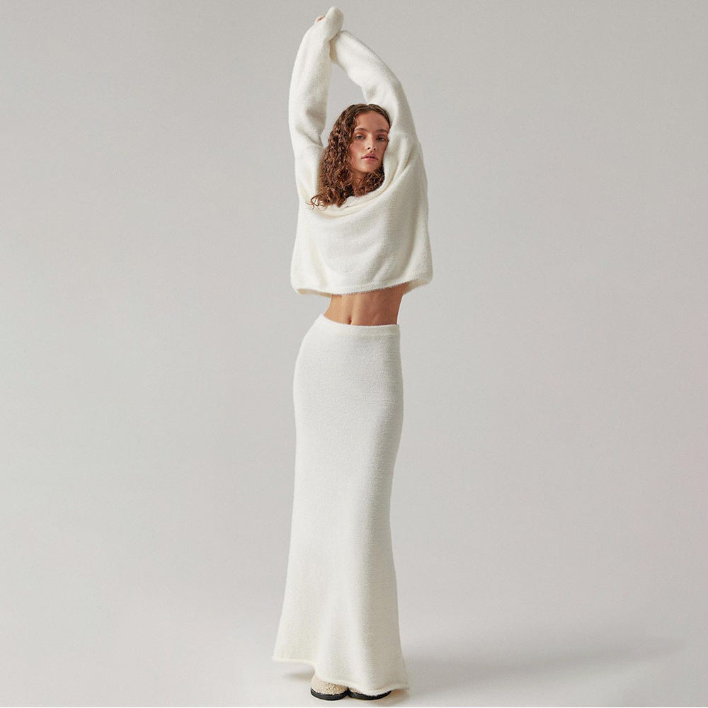 Ensemble Pull & Jupe Wolfeel