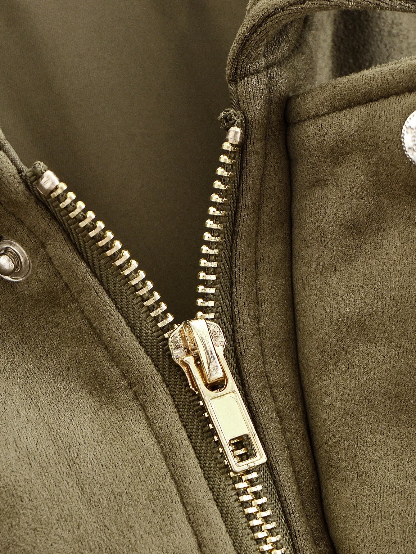 Veste Bomber en Daim Style Urbain