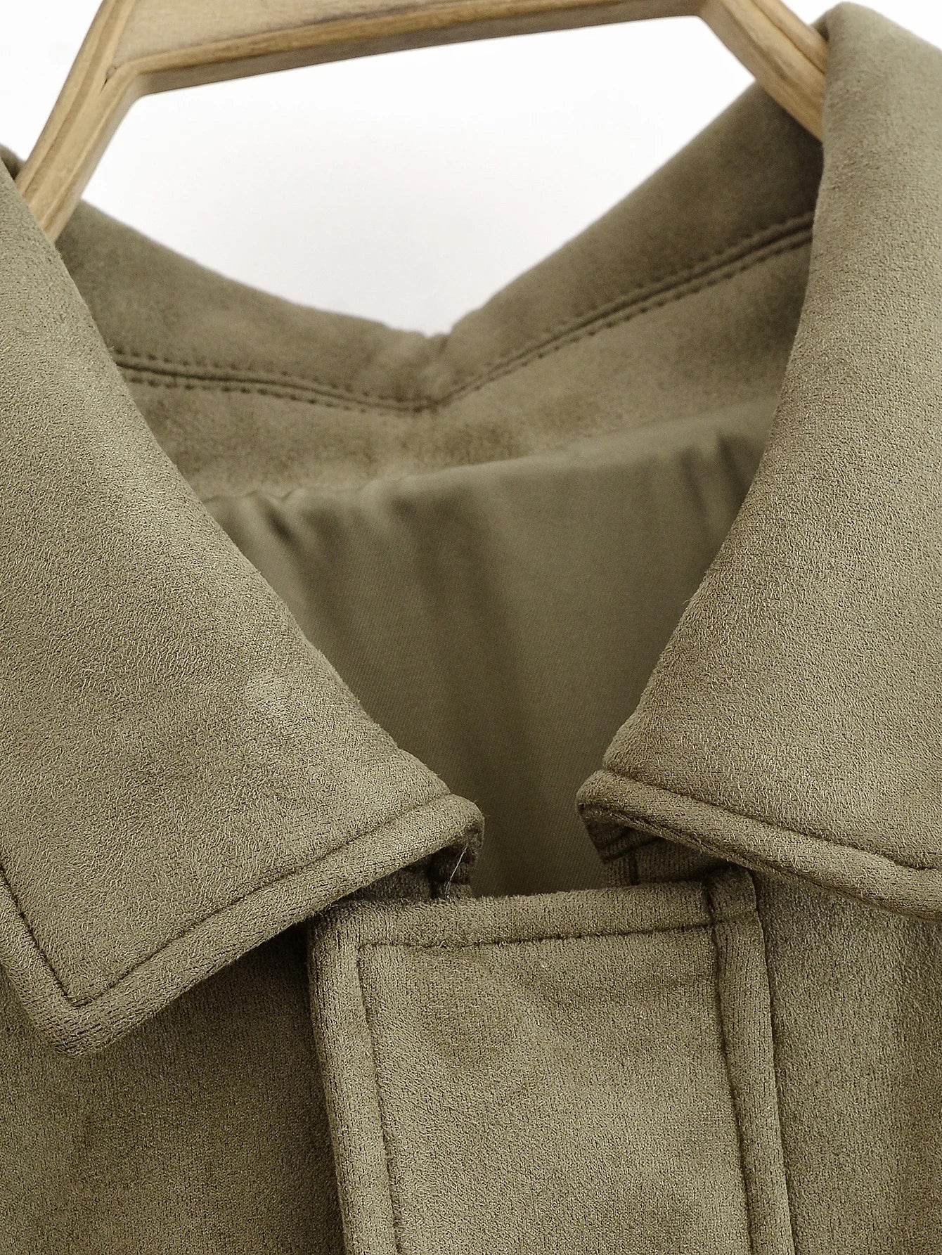 Veste Bomber en Daim Style Urbain
