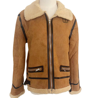 Veste en Fourrure Épaisse Femme