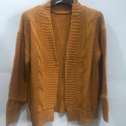 Cardigan en Mohair Synthétique Tricoté