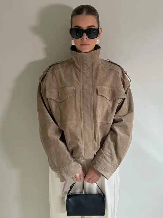 Veste Bomber Zippée Style urbain