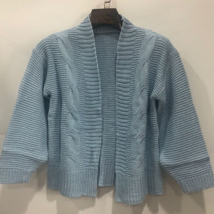 Cardigan en Mohair Synthétique Tricoté