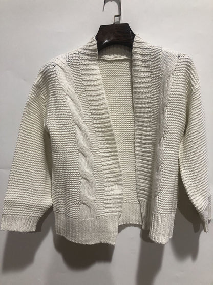 Cardigan en Mohair Synthétique Tricoté