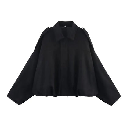 Veste Bomber en Daim Style Urbain