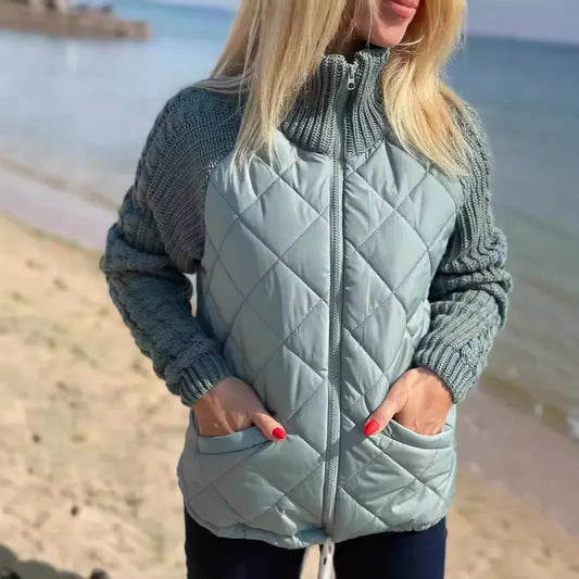 Veste d’Hiver à Col Montant