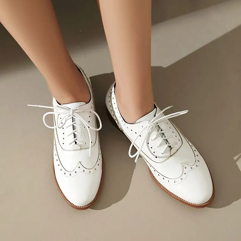 Escarpins Féminins à Talons Carrés