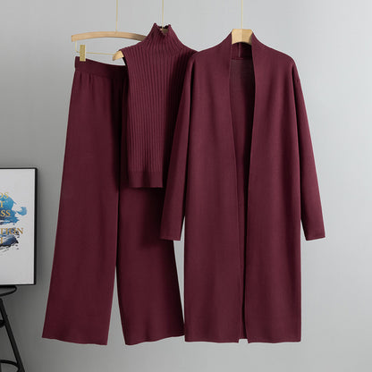 Ensemble 3 Pièces Tricoté